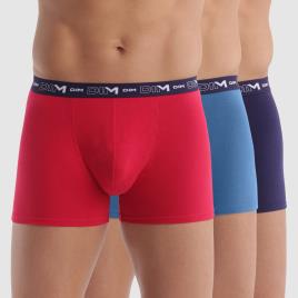 Dim Lote de 3 boxers, Coton Stretch