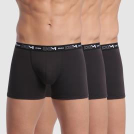 Dim Lote de 3 boxers, Coton Stretch