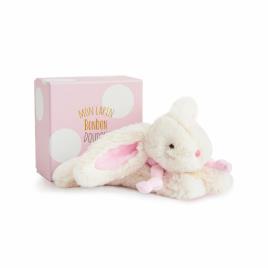 Doudou Et Compagnie Coelhinho Bonbon cor-de-rosa PM