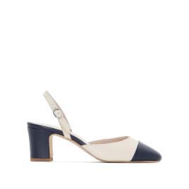 Anne Weyburn Sapatos bicolores em pele