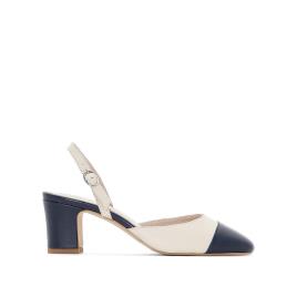 Anne Weyburn Sapatos bicolores em pele