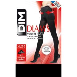 Dim Collants Diam's Ventre Plat ultraopacos, 90 deniers