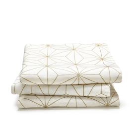 La Redoute Interieurs Lote de 3 guardanapos estampados, Nordic Star