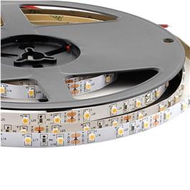 Fita led monocolor hq smd3528 dc12v 5m (60 led/m) - ip20 branco frio