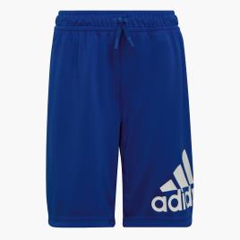 adidas Design To Move Logo - Azul - Calções Running Rapaz