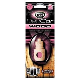 Ambientador para o carro déocar wooden da gs27 - pastilha elástica