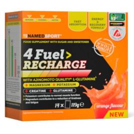 Named Sport Laranja 4 Fuel Recharge 14 Unidades One Size Orange