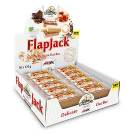 Amix Aveia Flapjack 120g 30 Unidades Toffee Energia Barras Caixa One Size