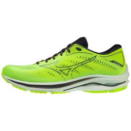 Mizuno Tênis Running Wave Rider 25 EU 43 Neo Lime / Ebony / Misty Blue