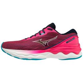 Mizuno Tênis Running Wave Skyrise 3 EU 37 Pink Peacock / White / Algiers Blue