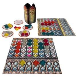 Asmodee Jogo De Tabuleiro Azul Vitrales De Sintra One Size Multicolor