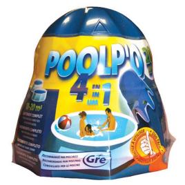 Gre Pools Tratamento Multiações Poolp´o 10-20 M³ 4 Ações 500 g Blue