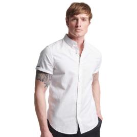 Superdry Camisa De Manga Curta Studios Linen L Optic