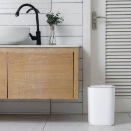 EKO Caixote do lixo com sensor Morandi Smart 12 L branco