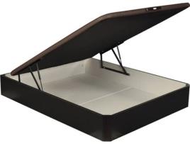 Sommier PIKOLIN Airbox (Wengué - Aglomerado - Compatível com Colchão: 160x200 cm)