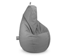 Puff HAPPERS Pêra XXL (Cinzento - Naylim Mate - 90x90x135 cm)