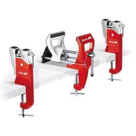 Snoli Torno De Esqui World Cup Ski Vise Pro Span To 155 Mm One Size Red / White