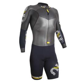 Nu Swimrun Trifato Manga Curta Alligator Elite S Black / Yellow