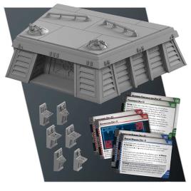 Asmodee Jogo De Tabuleiro Star Wars Legion Búnker Imperial One Size Multicolor