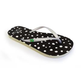 Brasileras Sandálias De Dedo Printed 20 Topos EU 34-35 Black