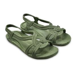 Brasileras Sandálias De Dedo Esmirna EU 38 Military Green