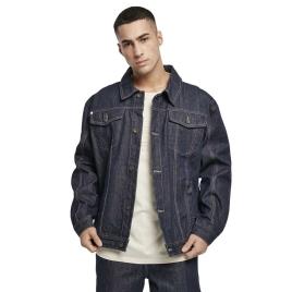 Southpole Casaco Jeans Script 3XL Raw Indigo