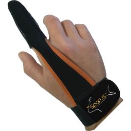 Turkana Fishing Luva Casting Leather L Orange