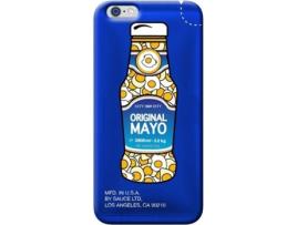 Capa iPhone 6, 6s, 7, 8 BENJAMINS Pop Art Azul