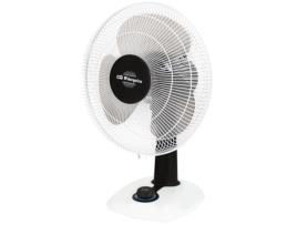 Ventoinha de Mesa ORBEGOZO TF 0133 (3 velocidades - 40 W - Diâmetro: 30 cm)