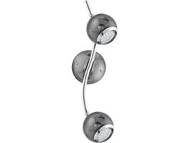 Candeeiro de Parede EGLO Bimeda 31006 (GU10 - 2 x 6 W - Aço)