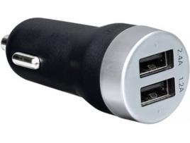 CarPlug Double (black-aluminium)
