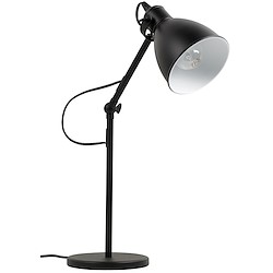 Candeeiro de secretária PRIDDY PRETO