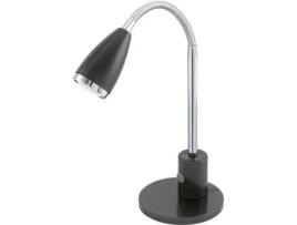 Candeeiro de Mesa EGLO Fox Antracite/Cromado