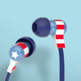 Tribe - Earphones Swing Marvel (captain america)