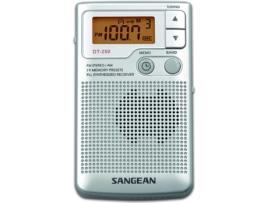 Rádio BT SANGEAN DT-250 (Prata - Digital - AM/ FM - Pilhas)