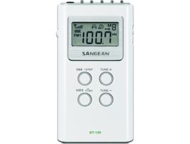 Rádio SANGEAN DT-120 (Branco - Digital - AM / FM - Pilhas)