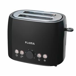 Flama Torradeira preta 870W 951FL, da Flama