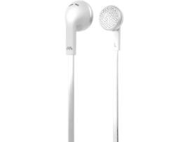 Auriculares MELIONI Speak Flat Branco