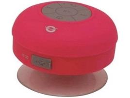 Coluna Bluetooth  CSPKBTWPSUCP (Vermelho - 3W - Autonomia: 3 h)