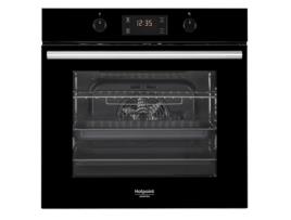 Forno HOTPOINT Fa2 841 JH BL HA (71 L - 59.5 cm - Hidrolítico - Preto)