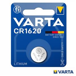 Pilha Lithium Botão CR1620 3V Blister VARTA