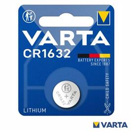 Pilha Lithium Botão CR1632 3V Blister VARTA