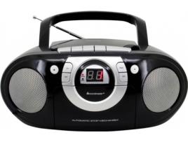 Rádio Boombox SOUNDMASTER SCD5100SW (Preto - Analógico - AM/FM - Pilhas e Corrente)