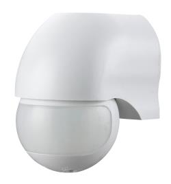Detetor de movimento PAREDE INFRAVERMELHOS 180º GARZA