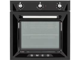 Forno SMEG Victoria SF6905N1 (70 L - 59.7 cm - Hidrolítico - Preto)