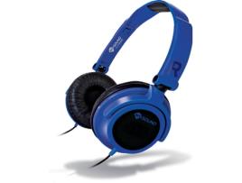 Auscultadores Com fio  S.S Fluo (On Ear - Microfone - Azul)