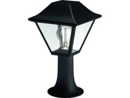 Candeeiro Exterior de Chão PHILIPS Alpenglow Pequeno Preto