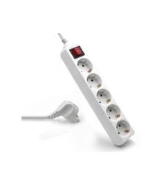 Ewent EW3916 Extensão Elétrica 1,5 M 5 Tomada(s) CA Interior Branco