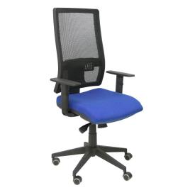 Silla de Oficina Horna bali azul sin cabecero