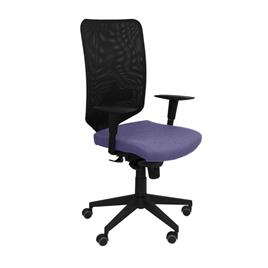 Silla de Oficina Ossa Negra bali azul claro